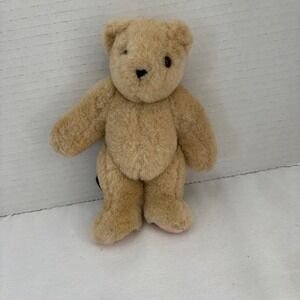 Vermont Teddy Bear Company 1997 Vintage Plush Tan 7 inch Stuffed Animal Bear